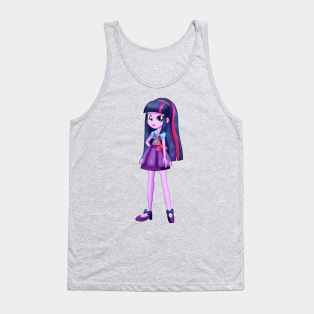 Twilight Sparkle_Friendship Cup Tank Top by jotakaanimation